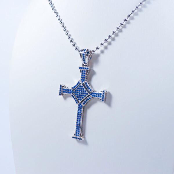 Fashion Jewelry Cross Pendant Unisex Necklace